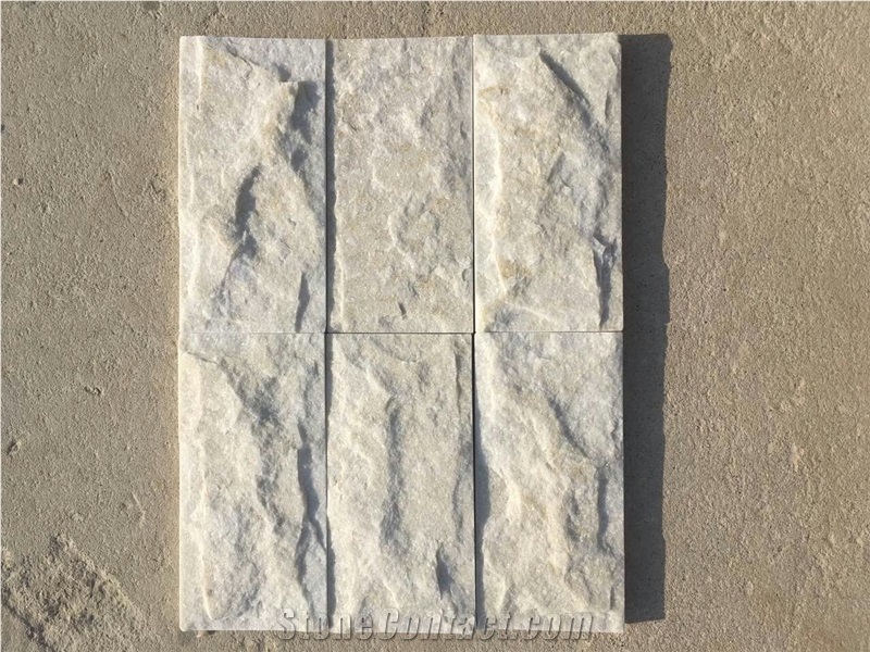 Natural Wall Decorative Stone White Quartzite