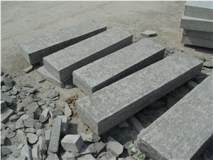 Bluestone Step Treads Top Acid Washed and Brushed Split Edges