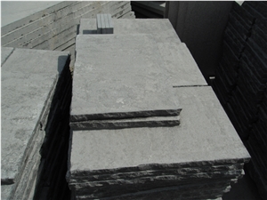 Bluestone Step Treads Top Acid Washed and Brushed Split Edges