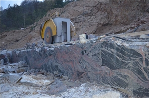 Chinese Cheap Multicolor Red Granite Blocks