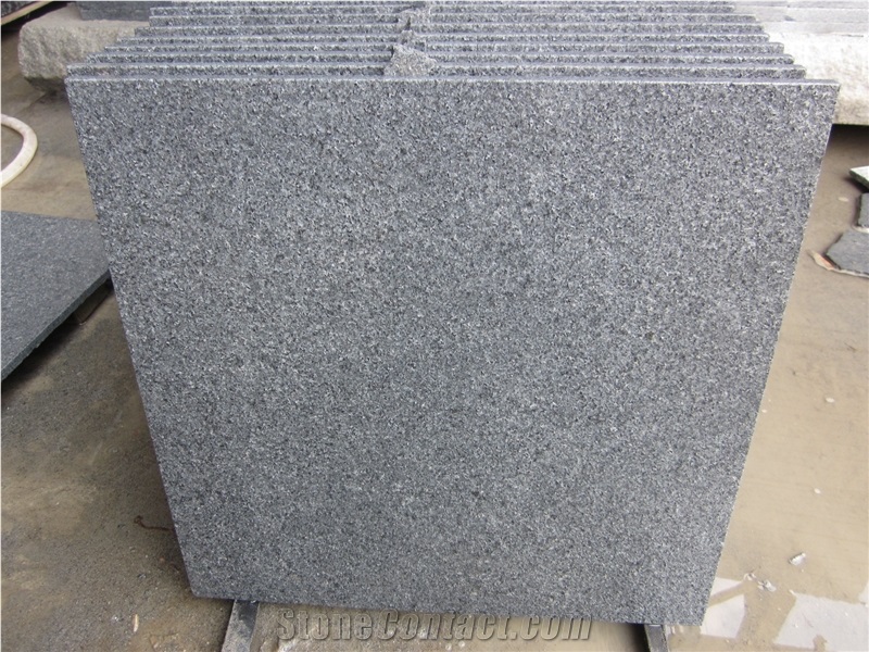 Fujian Grey Granite G654, Sesame Grey, China Light Grey Granite, China Impala Flamed Tiles for Outdoor Pavers, Dropface, Pool Coping
