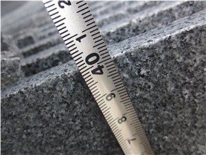 Fujian Grey Granite G654, Sesame Grey, China Light Grey Granite, China Impala Flamed Tiles for Outdoor Pavers, Dropface, Pool Coping