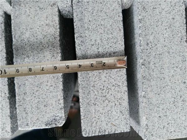 G654 Finegrain Grey Granite Sesame Grey Granite Bianco Crystal Grey Granite Paving Tile Polished Honed Sandblasted Flamend and Brushed Antique Tile Paver for Flooring Tile Terrace Paver Dropface Pool