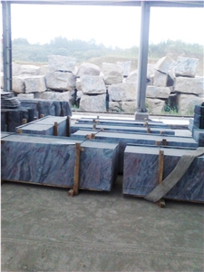Multicolor Red Granite Polished Gangsaw Slabs Big Slabs Half Slabs