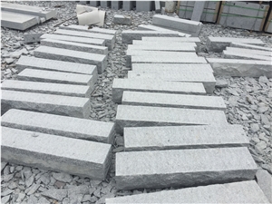 G341 Sesame Grey Shandong Grey Granite Wall Stone Split Face