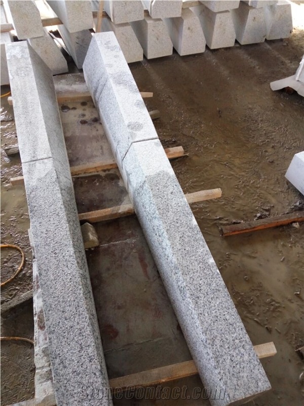 G623 New Barry White,China Bianco Sardo,Counter White,Gamma Grey,Grigio Sardo,Haicang White,Moon Pearl,Padang Beta,Padang New Rosa,Padang White,Rosa Beta,Rosa Grey Curbstone Kerb Road Stone