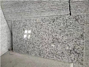 G655 Tong"An White Hazel White Rice Grain Rice Flower Granite Polished Tile