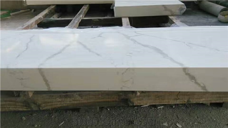 Artificial Quartz Surface Kitchens Countertop