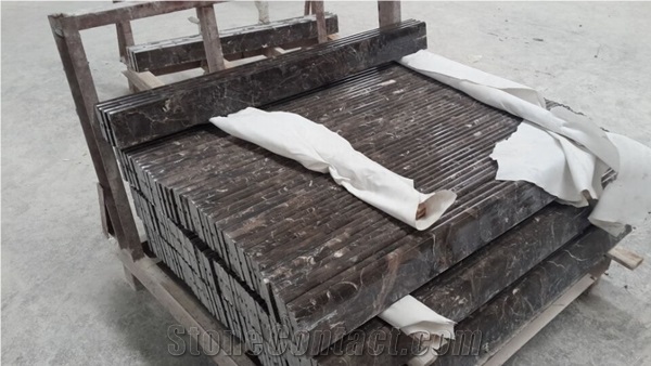 China Dark Emperador Marble Window Sill, Emperador Marron Window Sill