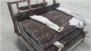 China Dark Emperador Marble Window Sill, Emperador Marron Window Sill