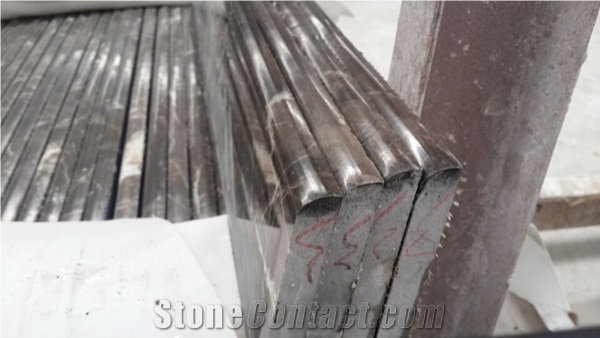 China Dark Emperador Marble Window Sill, Emperador Marron Window Sill
