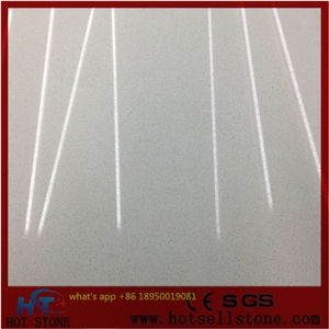 Pure White Quartz Slabs, Acrylic Solid Surface