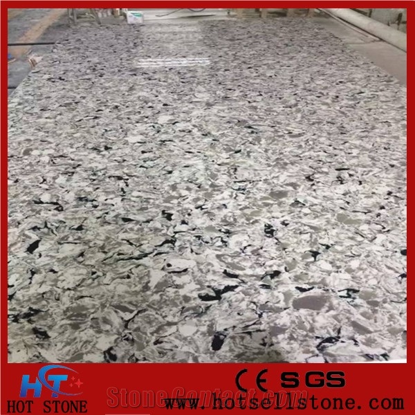 Rose White Quartz Stone Flooring Slabs&Tiles,Artificial Quartz Stone Slabs&Tiles,Man Made Quartz Stone Slabs&Tiles