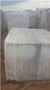 Blue Line Marble Blocks