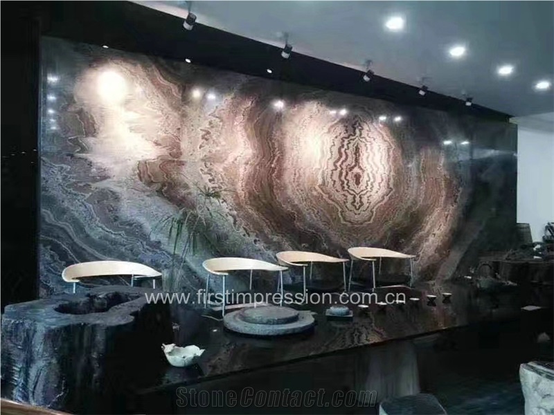 Cordillera Grey Brown Slab /Cordillera Marble Slab &Tiles /Hot Sale Marble Slab