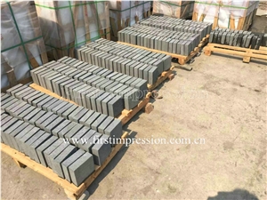 Popular China Grey Basalt Stone/Gray Basalt Tiles/Basalto/Grey Basalt/Andesite/Lava Stone/Walling/Flooring/Cladding Slab