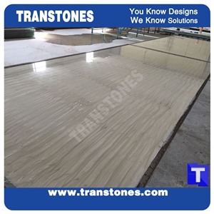 Solid Surface Bianco Perlino Artificial Marble Stones Slabs Tile Polished for Walling,Flooring,Kitchen Bathroom Design Glass Stone Material
