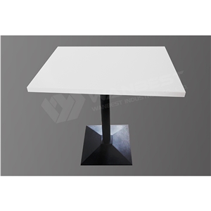 Modern Rectangle Acrylic Restaurant Cafe Kfc Dining Table Design
