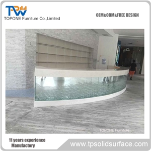 Artificial Marble Stone Restaurant Bar Counter Tops Led Lighted, Interior Stone Acrylic Solid Surface Led Lighted Restaurant Bar Counter Tops Design, Interior Stone Led Restaurant Furniture