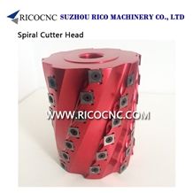 Indexable Spiral Cutter Heads, Spiral Cutterheads, Helix Cutter Heads, Planer Cutter Heads, Spiral Jointing Cutter Heads