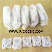 Ricocnc Machine Tools, White Hsk63f Tool Changer Grippers, Cnc Tool Forks for Hsk, Atc Tool Clip Cradle for Hsk Tool Holder
