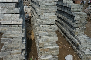 Green Quartzite Stone, Nature Stone, Culture Stone, Naturtal Stone, 18*35 Stone