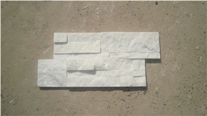 Pure White Quartzite (Gc-103s) 18x35cm /Culture Stone/Stone Veneer/Wall Stone/ Natural Quartzite
