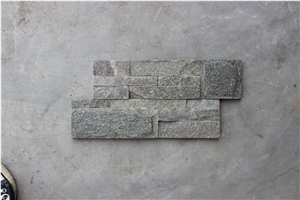 Quartz Stone. 18*35cm Stone, Pink Quartzite Stone, Culture Stone, S Shape Stone