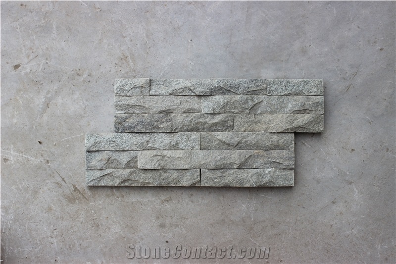 Quartz Stone. 18*35cm Stone, Pink Quartzite Stone, Culture Stone, S Shape Stone