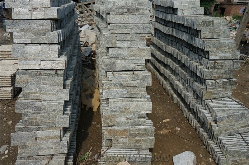 Quartz Stone. 18*35cm Stone, Pink Quartzite Stone, Culture Stone, S Shape Stone