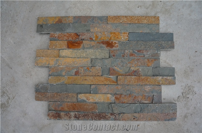 Slate Stone, Slate Culture Stone, Thin Stone Veneer, Slim Stonem Slim Spilit Face Stone