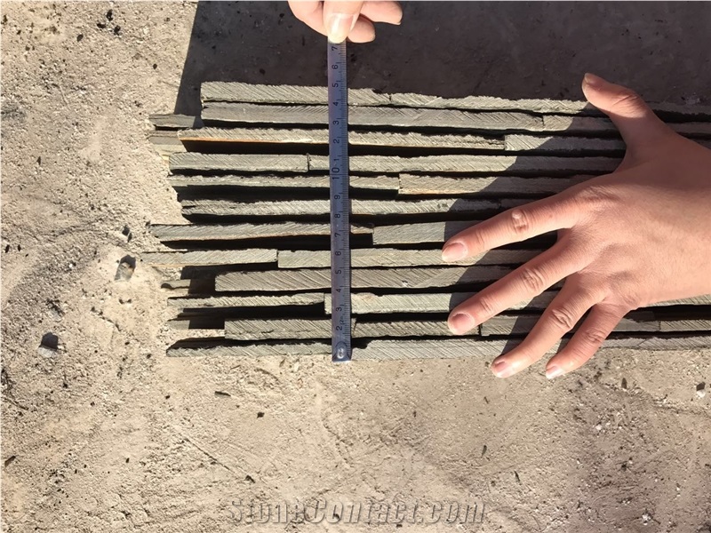 Slate Stone, Slate Culture Stone, Thin Stone Veneer, Slim Stonem Slim Spilit Face Stone
