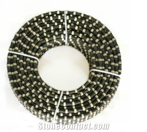 10.5mm/11mm/11.5mm/12mm Diamond Wire Saw Concrete Cutting Diamond Rope for Building or Wall Cement Pipe Cutting Reinforced Concrete Wire