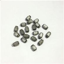 6.3/7.3/8.3/8.8/9/10.5mm Cutting Marble Slab Plastic Beads Diamond Wire Saw Beads Mono Wire Beads Cutting and Squaring Diffrents Kinds Of Marble Slabs
