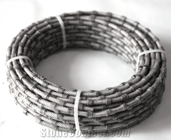 6.3mm/7.3mm/8.3mmdiamond Plastic Wire Saw Granite Stone Cutting Tools Diamond Rope for Granite Quarries Diamond Multi-Wire for Slabs Cutting