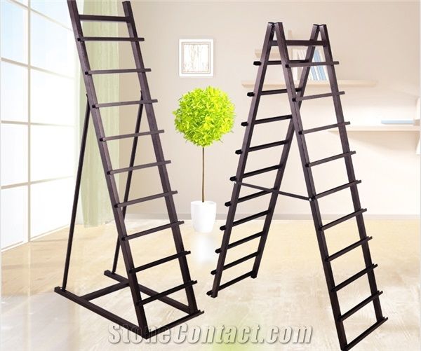 Black-Granite Displays Granite Countertops Racks a Frame Granite Racks Sandstone Flower Stand Racks Standard Travertine Racks Tile Sample Board Display Stands