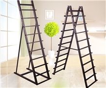 Black-Granite Displays Granite Countertops Racks a Frame Granite Racks Sandstone Flower Stand Racks Standard Travertine Racks Tile Sample Board Display Stands