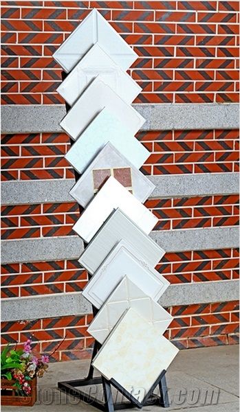 Ceramic Tile Display Racks Brazil-Granite Display Stands Mosaic Tile Displays Ganite-Tiles Stand Racks White-Marble Display Stand Racks