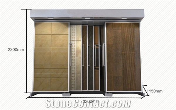 Ceramic Tile Shelf Floor Displays Sandstone Exhibition Racks Tile Exhibition Displays Tile Sample Board Display Stands Countertops Displays