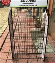China Big Size Tile Sample Board Display Stands Racks Display Rack Stand Frame Shelf for Hardwood Marble Ceramic Tile Granite Mosaic Quartz Onyx Limestone Sandstone Travertine Basalt Slab Gravel Slate