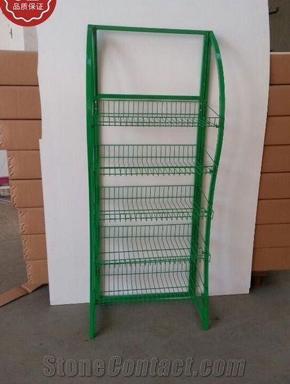 China Promotional Tile Display Racks Stands Display Rack Stand Frame Shelf for Hardwood Marble Ceramic Tile Granite Mosaic Quartz Onyx Limestone Sandstone Travertine Basalt Slab Gravel Slate Building