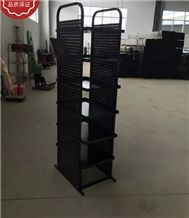 China Wholesale Tile Display Rack Stands Display Rack Stand Frame Shelf for Hardwood Marble Ceramic Tile Granite Mosaic Quartz Onyx Limestone Sandstone Travertine Basalt Slab Gravel Slate Building Mat