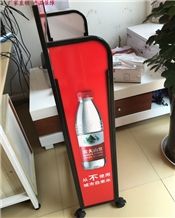 Complete Show Tile /Stone/Mosaic Metal Display Rack Stand Acrylic Desktop Quartz Stone Displays Stands Corian Quartz Stone Metal Display Material for Exhibit