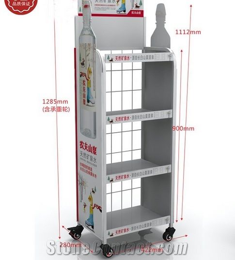 Complete Show Tile /Stone/Mosaic Metal Display Rack Stand Acrylic Desktop Quartz Stone Displays Stands Quartz Stone and Marble Sample Display Rack