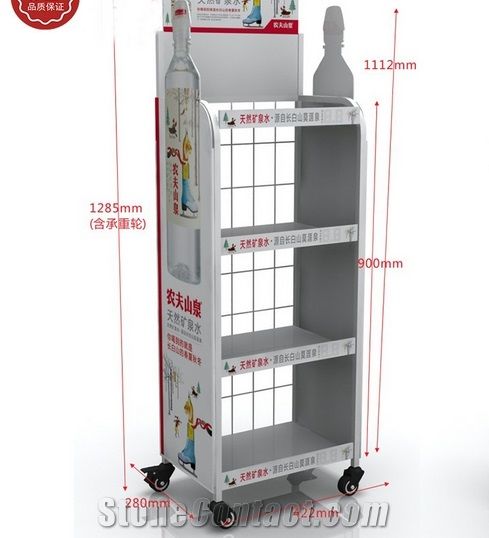 Complete Show Tile /Stone/Mosaic Metal Display Rack Stand Desktop Quartz Stone Acrylic Displays Stands Quartz Stone and Marble Sample Display Rack