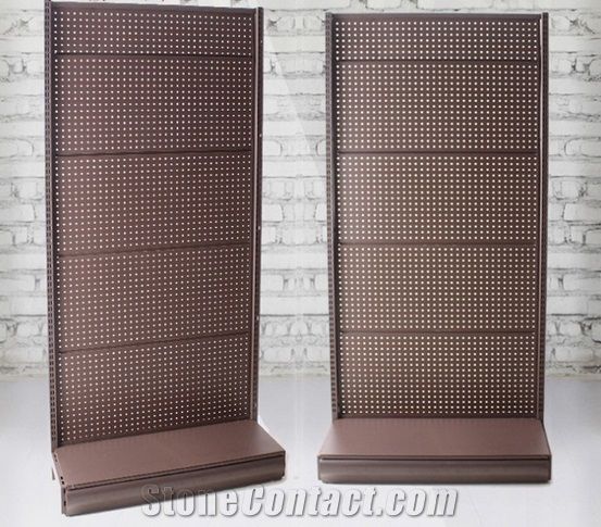 Complete Show Tile /Stone/Mosaic Metal Display Rack Stand Promotional Floor Sample Display Rack with Logo Printed Tile Sample Display Stand Manufacturer