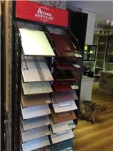Crema Marfil Standard Marble Displays Blue-Marble Display Stand Racks Granite-Slabs Displays Basalt Stands Ganite-Tiles Stand Racks