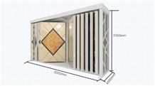 Crema Marfil Standard Marble Displays Granite-Slabs Displays Basalt Stands Ganite-Tiles Stand Racks Green-Marble Display Cases