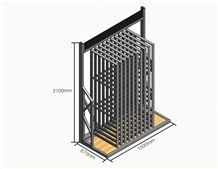 Crema Marfil Standard Mosaic Rack Tile Displayquartz Sample Board Display Stands Marble Displays Slab Display Stands Quartzite Stands Granite-Slabs Displays Basalt Stands Ganite-Tiles Stand Racks