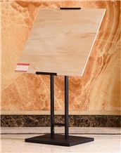Floor Tile Sample Shelf Wing Tile Sample Board Display Wing Tile Sample Board Display Rotating Tile Sample Stands for Ceramic Marble Granite Limestone Quartz Mosaic Building Materials
